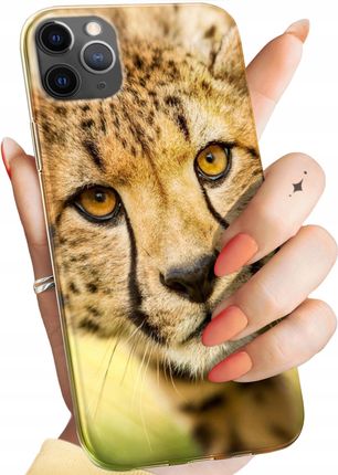 Hello Case Etui Do Iphone 11 Pro Gepard Cętki Panterka Obudowa Pokrowiec