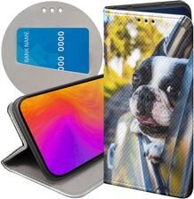 Hello Case Etui Z Klapką Do Alcatel 3L 2019 Mops Buldog