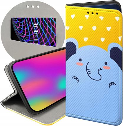 Hello Case Etui Z Klapką Do Xiaomi Mi 11 Lite 4G 5G Słoń Słonie Słoniki