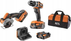 Aeg Zestaw Akumulatorowy 18V Jp18A2Sbl-202B (4935480977)