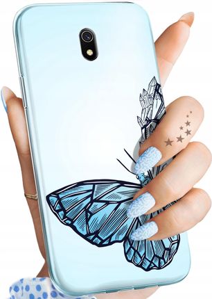 Hello Case Etui Do Xiaomi Redmi 8A Motyle Butterfly