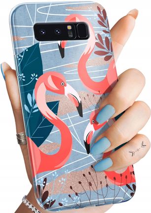 Hello Case Etui Do Samsung Galaxy Note 8 Flaming Flamingi Ptaki Obudowa