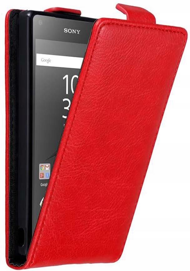 Cadorabo Coque pour Sony Xperia Z5 en CLASSY BLEU FONCÉ