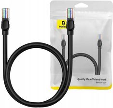 Baseus Sieciowy Ethernet CAT5, 1M (B0013320611101)
