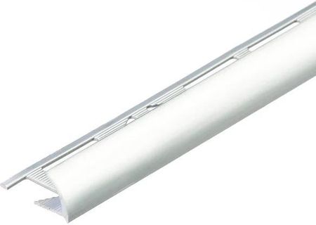 Profil krawędziowy owalny aluminium naturalne CEZAR 10mm 3m Srebrny