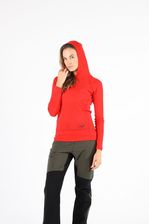 Zdjęcie Bluza Narciarska Damska Woolona Sonatra Z Kapturem 100% Merino - Człopa