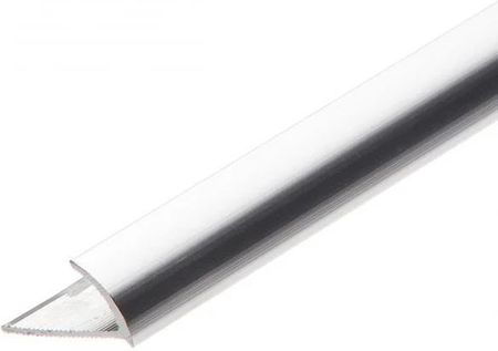 Profil krawędziowy owalny aluminium anoda poler CEZAR 10mm 2,5m Srebrny