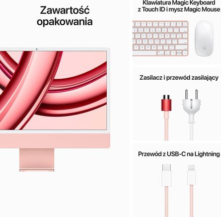 Komputer Apple iMac 24 (MQRU3ZEA) - Opinie i ceny na Ceneo.pl