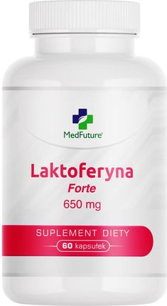 Laktoferyna 690 mg, w tym 90% LFS Medfuture