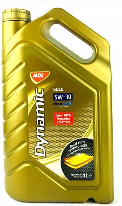 Mol Dynamic Gold 5W30 C3 4l - opinie i ceny na Ceneo.pl