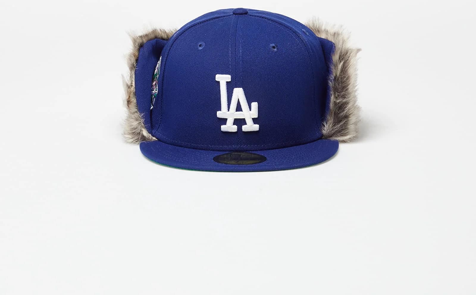 New Era Los Angeles Dodgers 59FIFTY Downflap Fitted Cap Blue