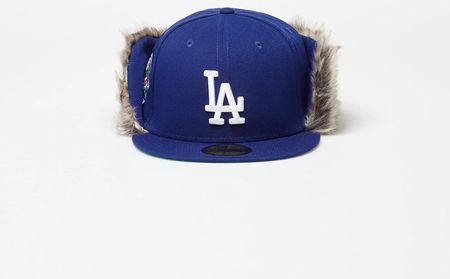NEW ERA Los Angeles Dodgers ネイビー7 1/2 New Era Los Angeles Dodgers 59FIFTY Downflap Fitted Cap Blue