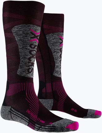 Skarpety Narciarskie Damskie X-Socks Ski Energizer Lt 4.0 Czarne Xsssngw20W