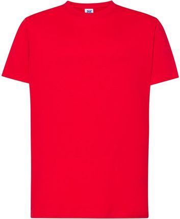 Koszulka męska T-shirt Jhk Jakość Red Czerwona 5XL