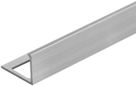 Profil narożny zakończeniowy do glazury aluminium naturalne CEZAR 15mm 2m Srebrny