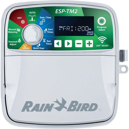 Sterownik RAIN BIRD F54238 serii ESP-TM2 do montażu wewnętrznego 230 VAC, 8-stacyjny, kompatybilny z