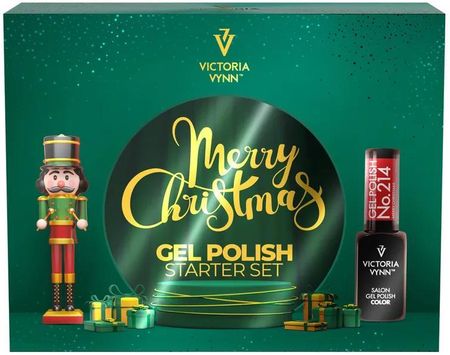 Victoria Vynn GEL POLISH STARTER SET świąteczny zestaw do manicure hybrydowego