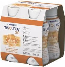 Resource 2.0 preparat odżywczy w płynie smak ananas mango 2x(4x200ml) 2 PAK