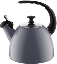 Zdjęcie Czajnik emaliowany 2,5 l Aperto gładki szary Emalia Pleszew - Jeziorany