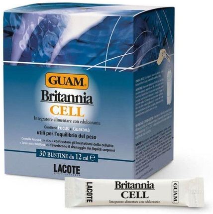 Guam Britannia Cell o działaniu wyszczuplającym i redukującym cellulit 30 x 12ml