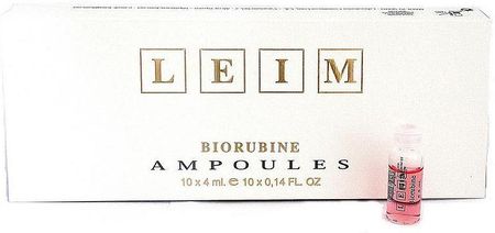 Ampułki Leim Biorubine Ampoules wzmacniające naczynia krwionośne 10 x 4ml
