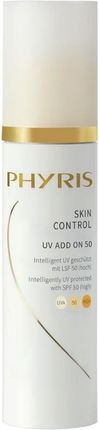 Krem Serum Phyris Skin Control UV Add On 50 Nawilżający filtr UV SPF50 ultralekka formuła 50ml