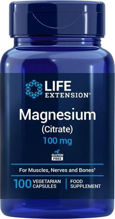 Magnesium Citrate - Magnez 100 mg EU (100 kaps.)