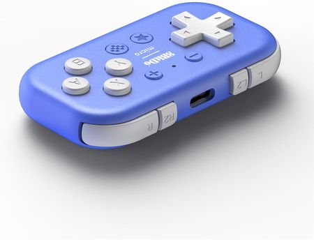 Gamepad 8Bitdo Micro Blue Switch Android RET00384 - Ceny i