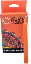Zdjęcie Zestaw 12 Magicznych Świec Sojowych Czakra Sakralna - Oleszyce