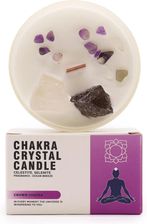 Zdjęcie Świeca Czakralna Z Kamieniami Czakra Korony - Oleszyce