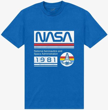Queens Park Agencies - NASA 1981 Unisex T-Shirt Royal Blue