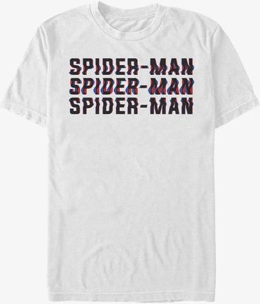 Queens Marvel - Triple 3D Men's T-Shirt White