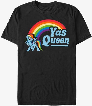 Queens Hasbro Vault My Little Pony - Dash Yas Queen Unisex T-Shirt Black