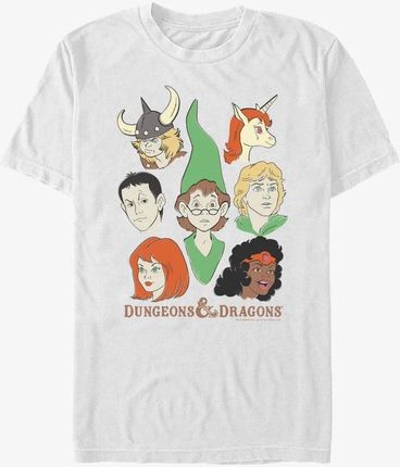 Queens Dungeons & Dragons - Group Shot Unisex T-Shirt White