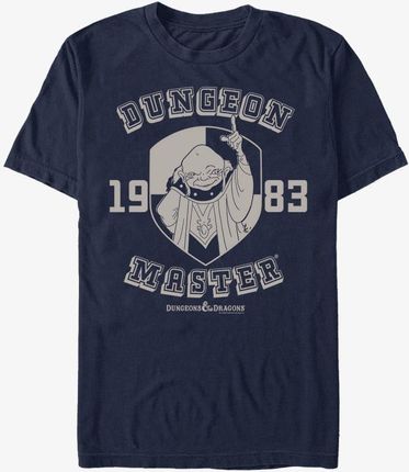 Queens Dungeons & Dragons - Dungeon Collegiate Unisex T-Shirt Navy Blue