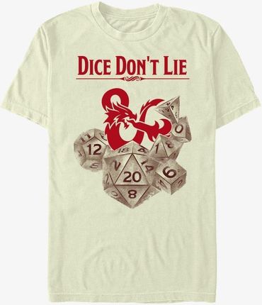 Queens Dungeons & Dragons - Dice Don't Lie Unisex T-Shirt Natural