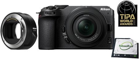 Nikon Z 30 + 16-50 mm f/3.5-6.3 + FTZ II