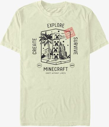 Queens Minecraft - Create, Explore, Survive Unisex T-Shirt Natural