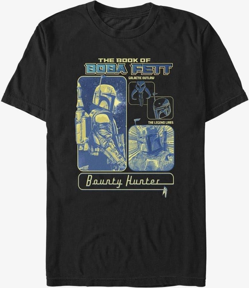 Queens Star Wars Book Of Boba Fett Space Bound Unisex T Shirt Black Ceny I Opinie Ceneopl