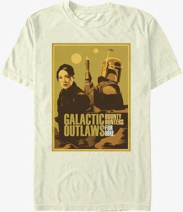 Queens Star Wars Book of Boba Fett - Galactic Outlaws Unisex T-Shirt Natural