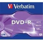 Verbatim DVD+R Matt Silver (43497/5)