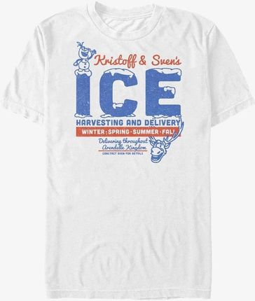 Queens Disney Frozen - Ice Man Unisex T-Shirt White