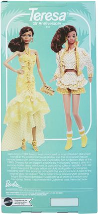 Poupée Barbie Teresa 35e anniversaire | HJX32 | MATTEL