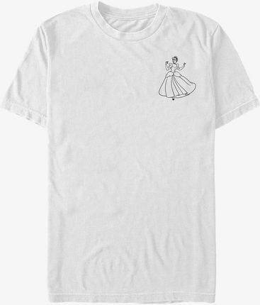 Queens Disney Cinderella - Vintage Line Cinderella Unisex T-Shirt White