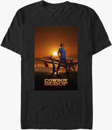 Queens Netflix Cowboy Bebop - Sunset Poster Unisex T-Shirt Black