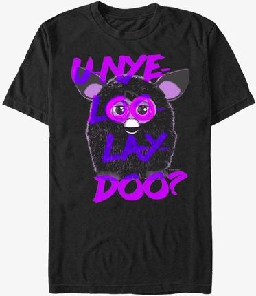 Queens Hasbro Vault Furby - Want to Play Unisex T-Shirt Black