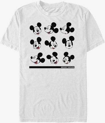 Queens Disney Classic Mickey - Mickey Expressions Unisex T-Shirt White