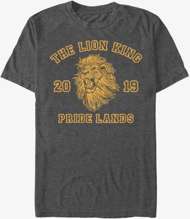Queens Disney The Lion King: Live Action - Pride Lands Simba Unisex T-Shirt Dark Heather Grey