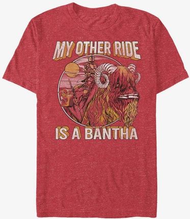 Queens Star Wars: Mandalorian - Other Ride Unisex T-Shirt Vintage Heather Red