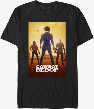 Queens Netflix Cowboy Bebop - Trio Poster Unisex T-Shirt Black
